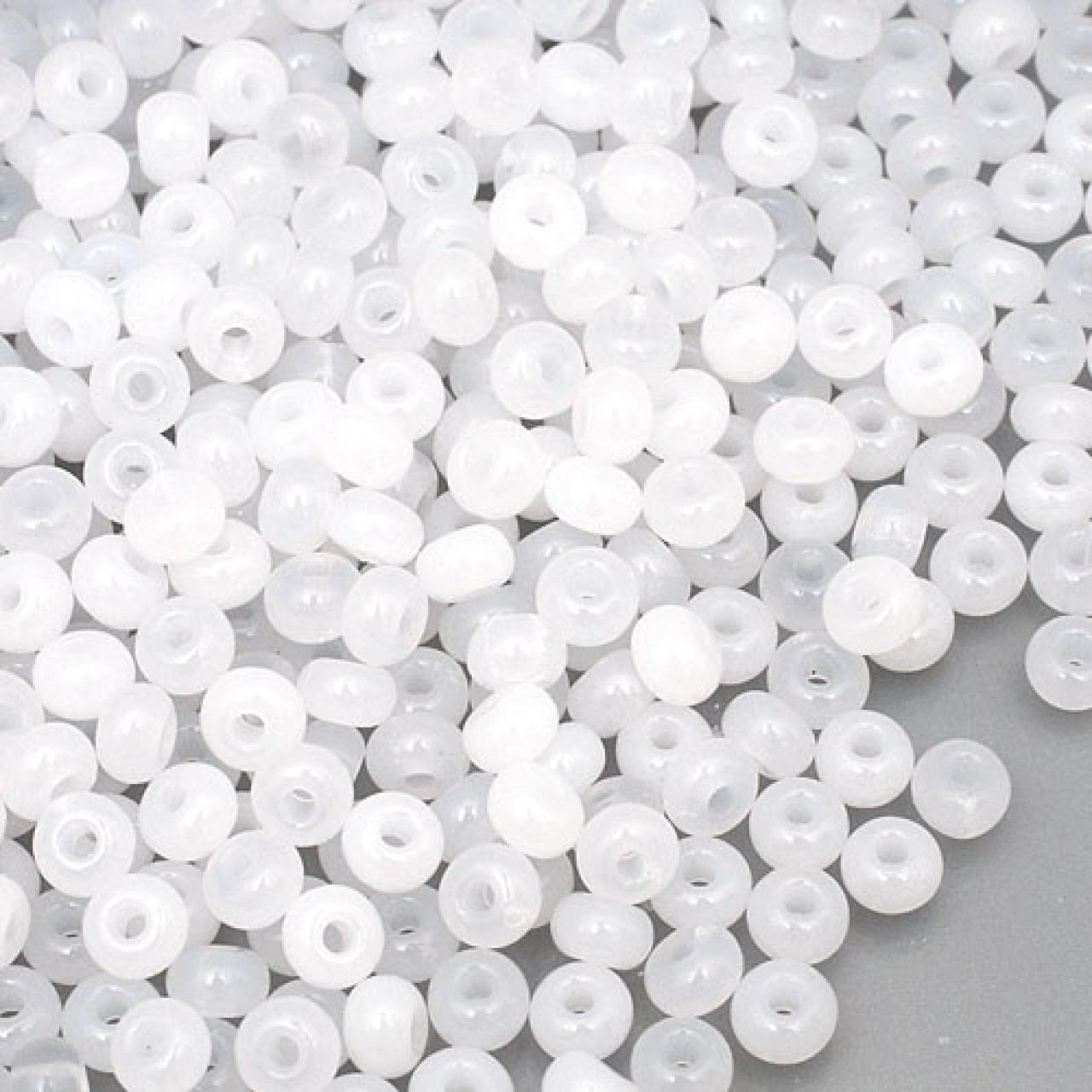 Margele De Nisip Preciosa Ornela 13/0 19001/02090 White Pearl Luster