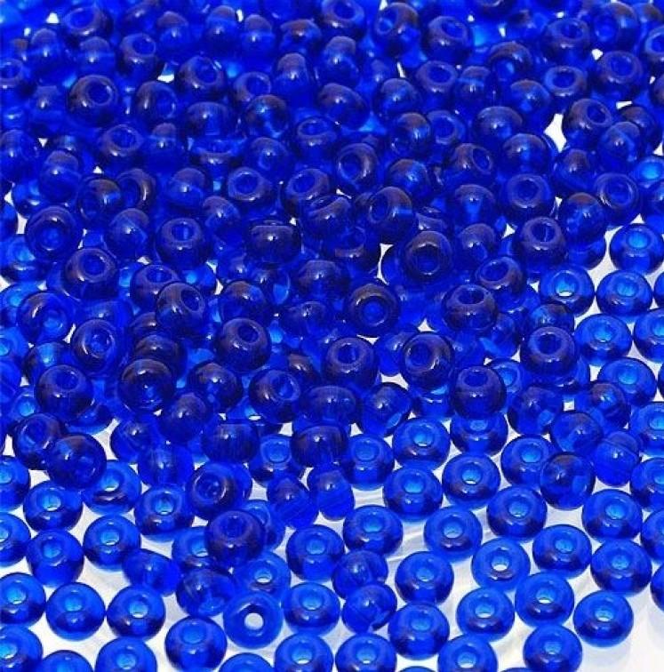 Margele De Nisip Preciosa Ornela 13/0 19001/60300 Dark Blue Crystal — Imaginea 1