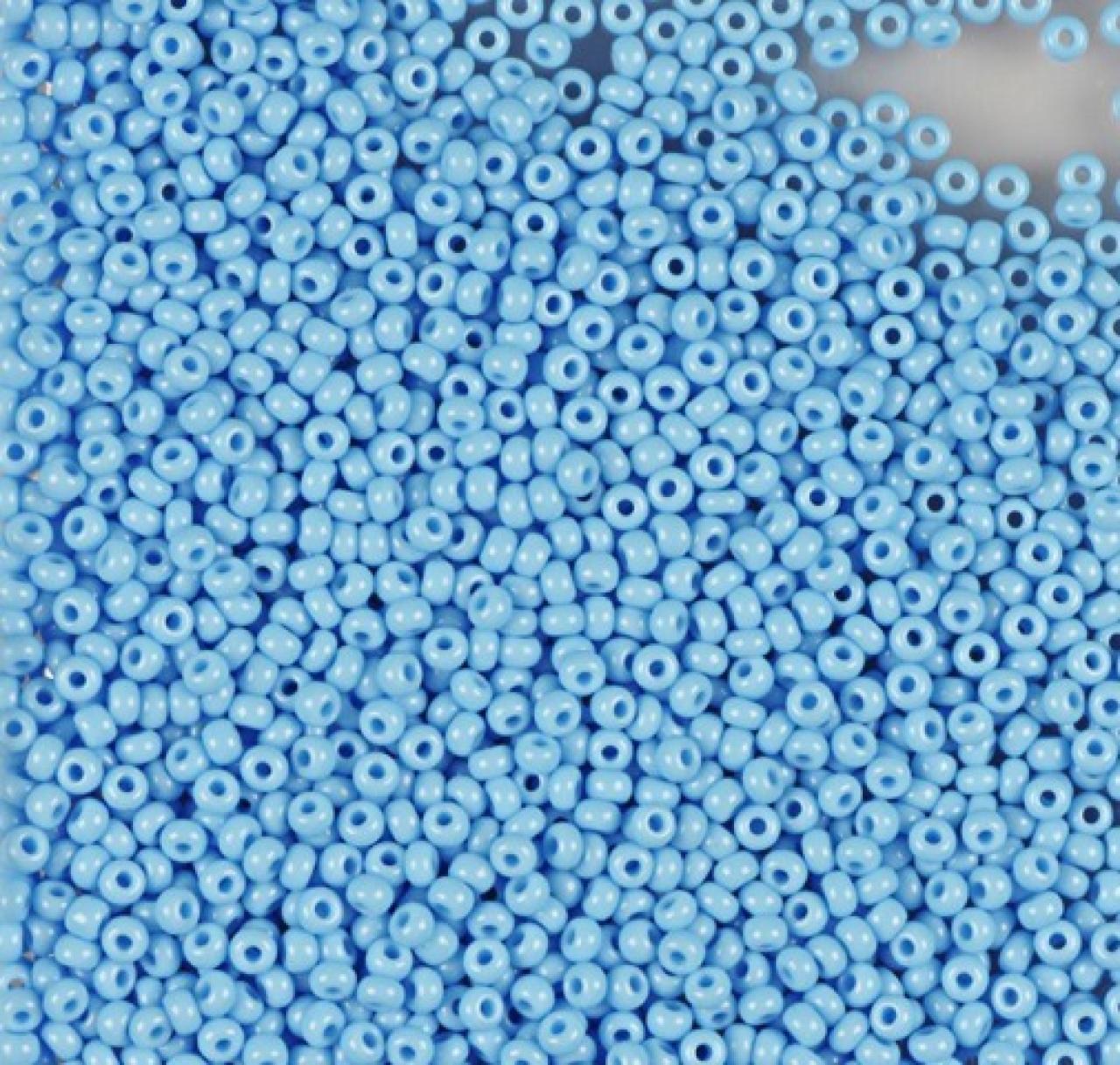 50gr Preciosa 12/0 19001/63020 Op Blue Turquoise