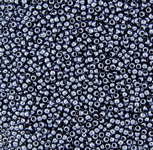 Margele Toho 15/0 0081 Metallic Hematite — Imaginea 1