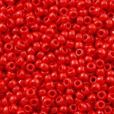 Margele Toho 15/0 0045A Opaque Cherry — Imaginea 1