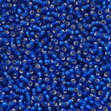 Margele de nisip Miyuki 15/0 0020 Cobalt Silver Lined — Imaginea 1