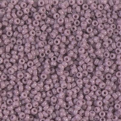 Margele de nisip Miyuki 6/0 0410 Opaque Mauve — Imaginea 1