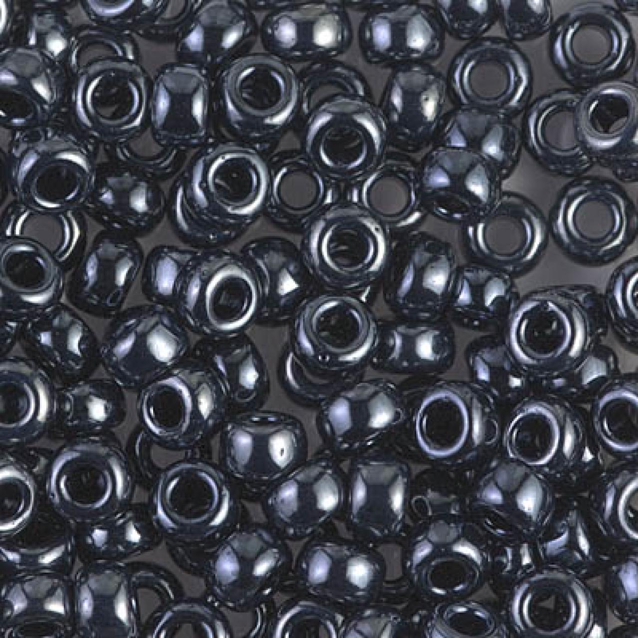 Margele de nisip Miyuki 6/0 0451 Metallic Gunmetal