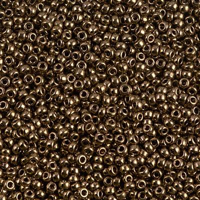 Margele de nisip Miyuki 8/0 0457 Metallic Dark Bronze — Imaginea 1
