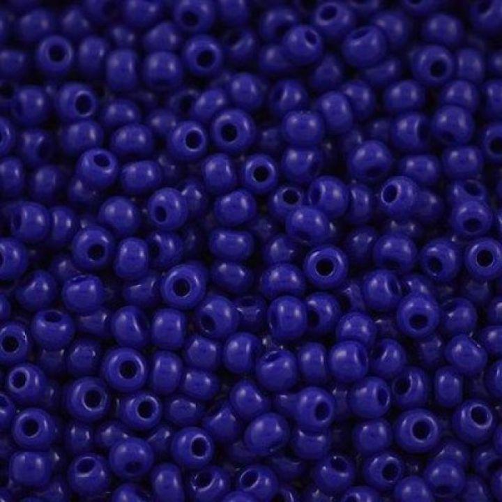 Margele de nisip Miyuki 11/0 0414 Opaque Cobalt — Imaginea 1