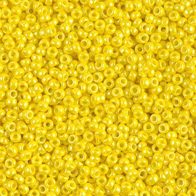 Margele de nisip Miyuki 11/0 0422 Opaque Luster Yellow — Imaginea 1