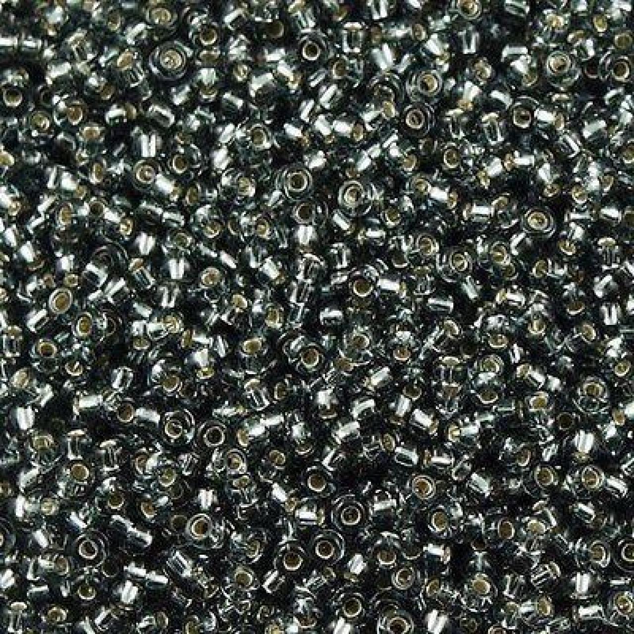 Margele de nisip Miyuki 11/0 0021 Silver Lined Grey