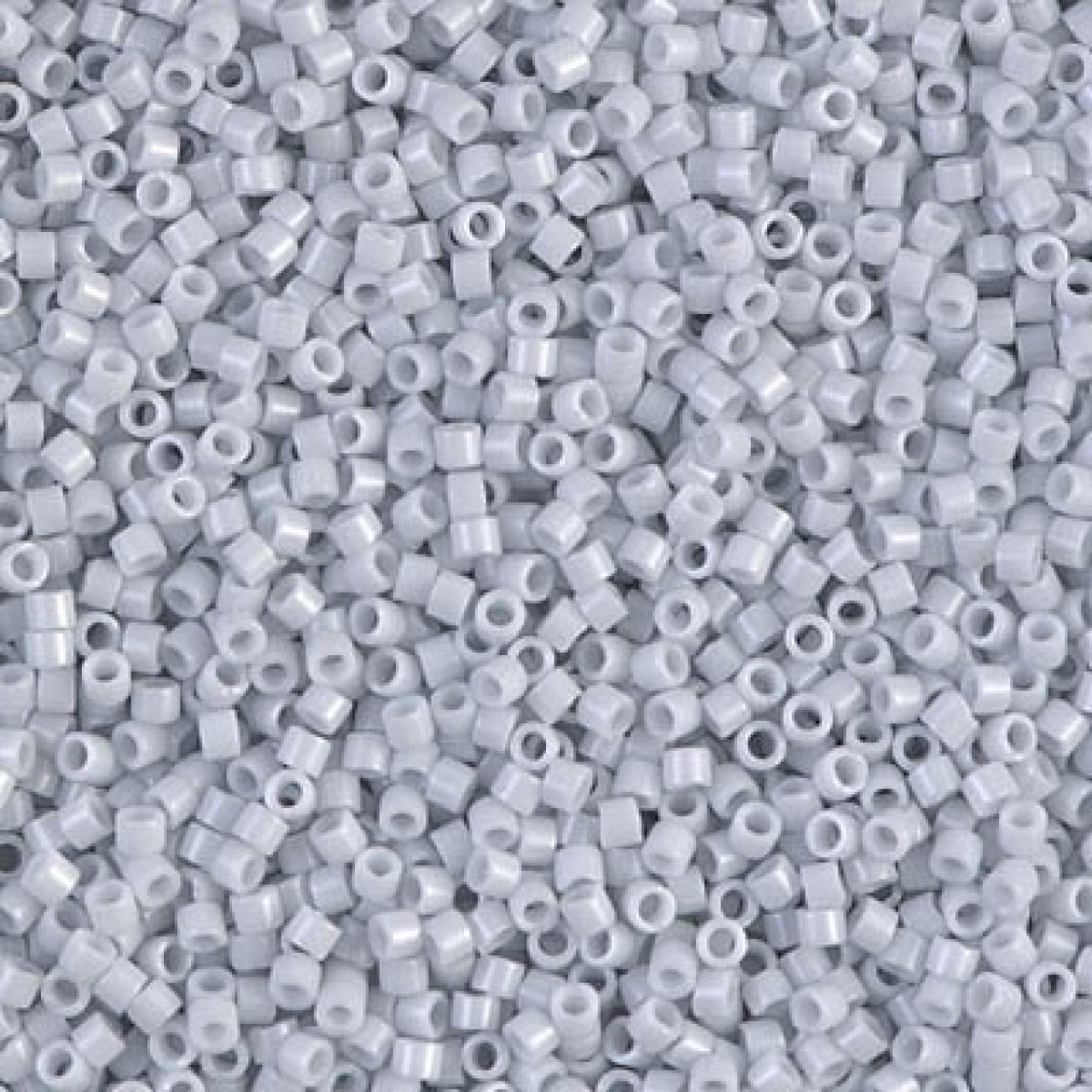 Delica 11/0 DB0209 Opaque Light Grey Luster