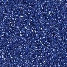Delica 11/0 DB0285 Lined Aqua Sapphire — Imaginea 1