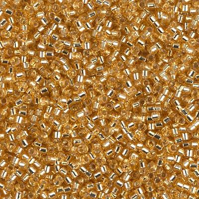 Delica 11/0 DB0042 Silver Lined Gold — Imaginea 1