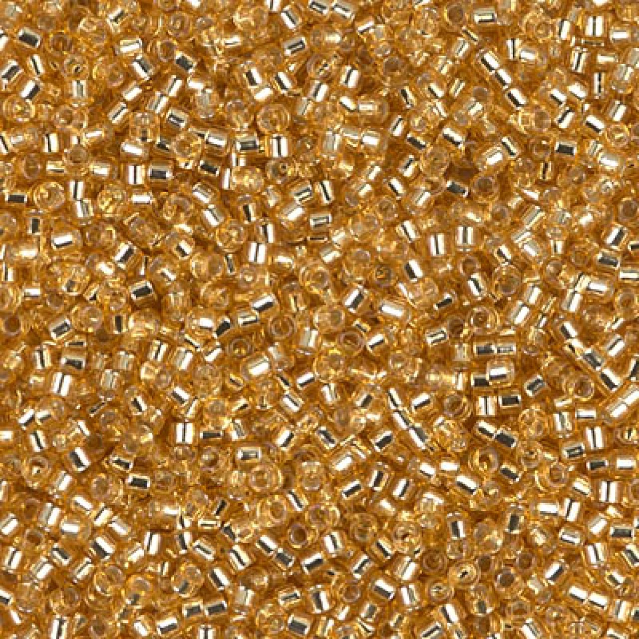 Delica 11/0 DB0042 Silver Lined Gold