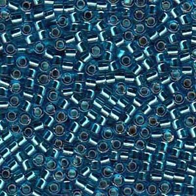 Delica 11/0 DB0149 Silver Lined Aquamarine — Imaginea 1