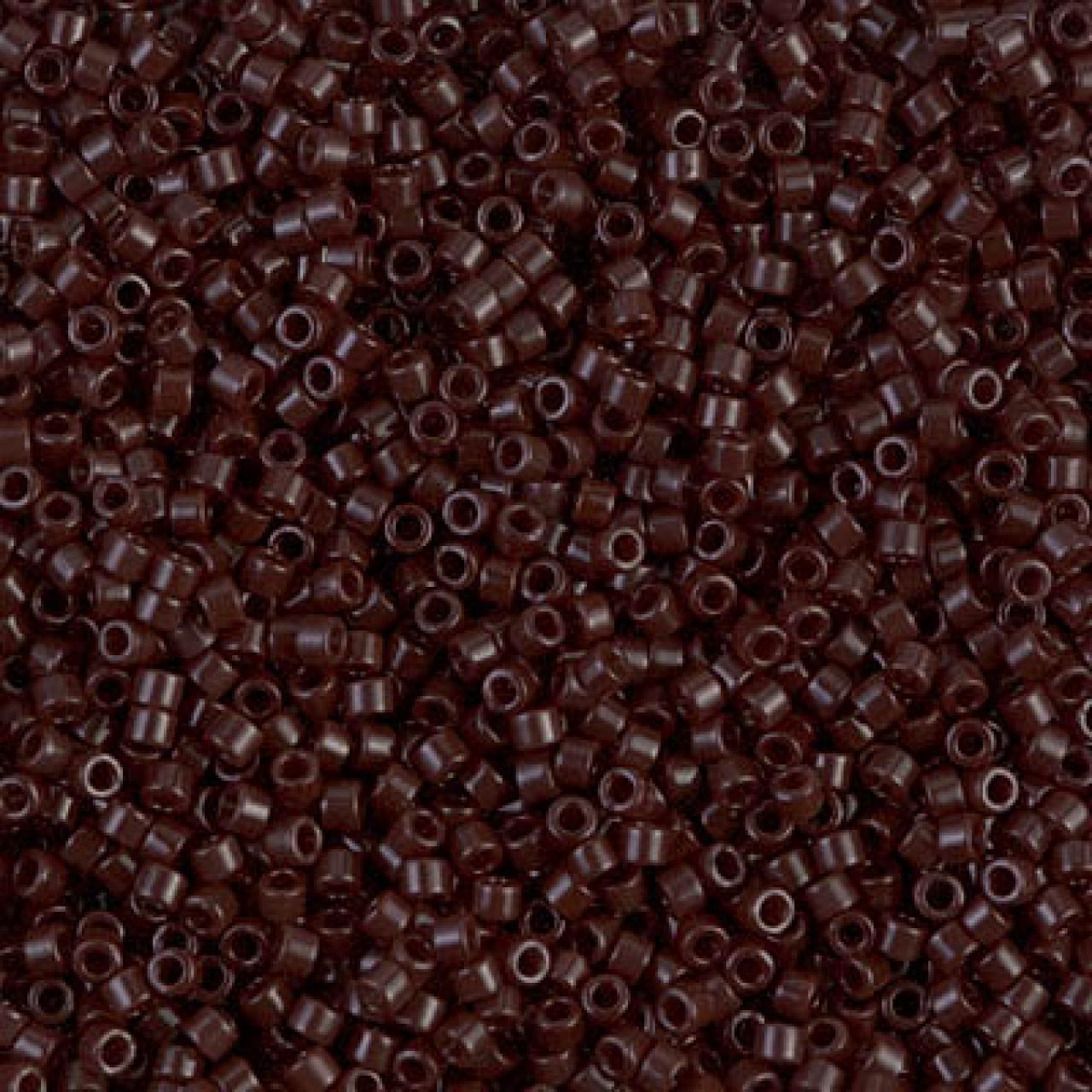 Delica 11/0 DB0734 Opaque Chocolate Brown