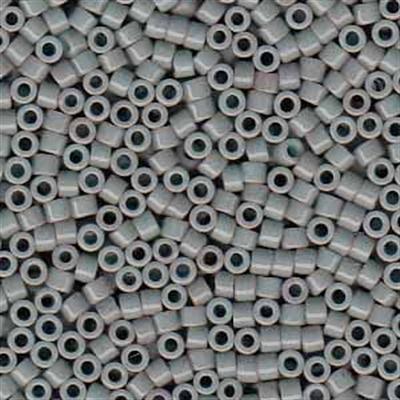 Delica 11/0 DB0652 Opaque Grey Dyed — Imaginea 1