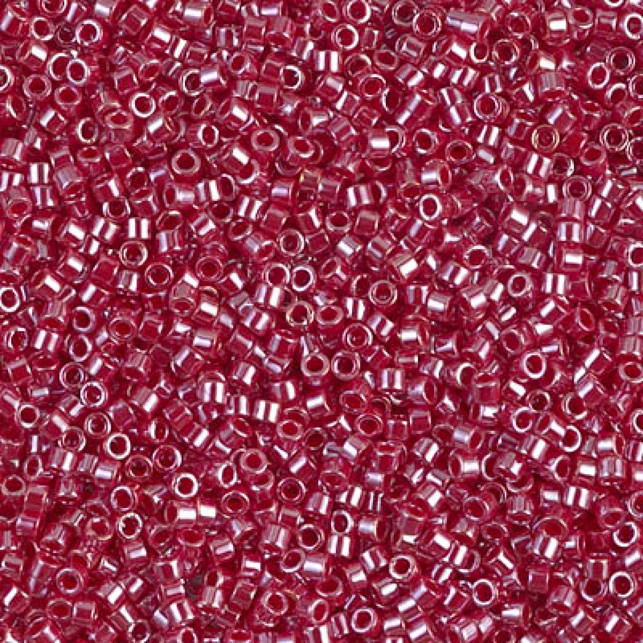 Delica 11/0 DB1564 Opaque Dark Red Luster
