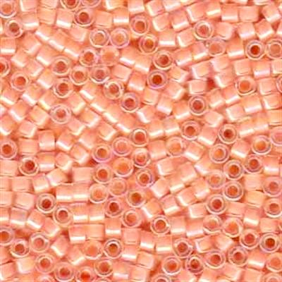 Delica 11/0 DB0067 Lined Flesh AB — Imaginea 1