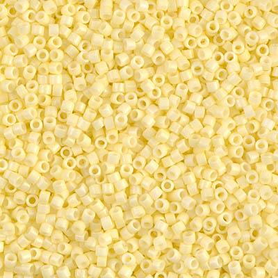 Delica 11/0 DB2101 Duracoat Opq Lt Lemon Ice — Imaginea 1