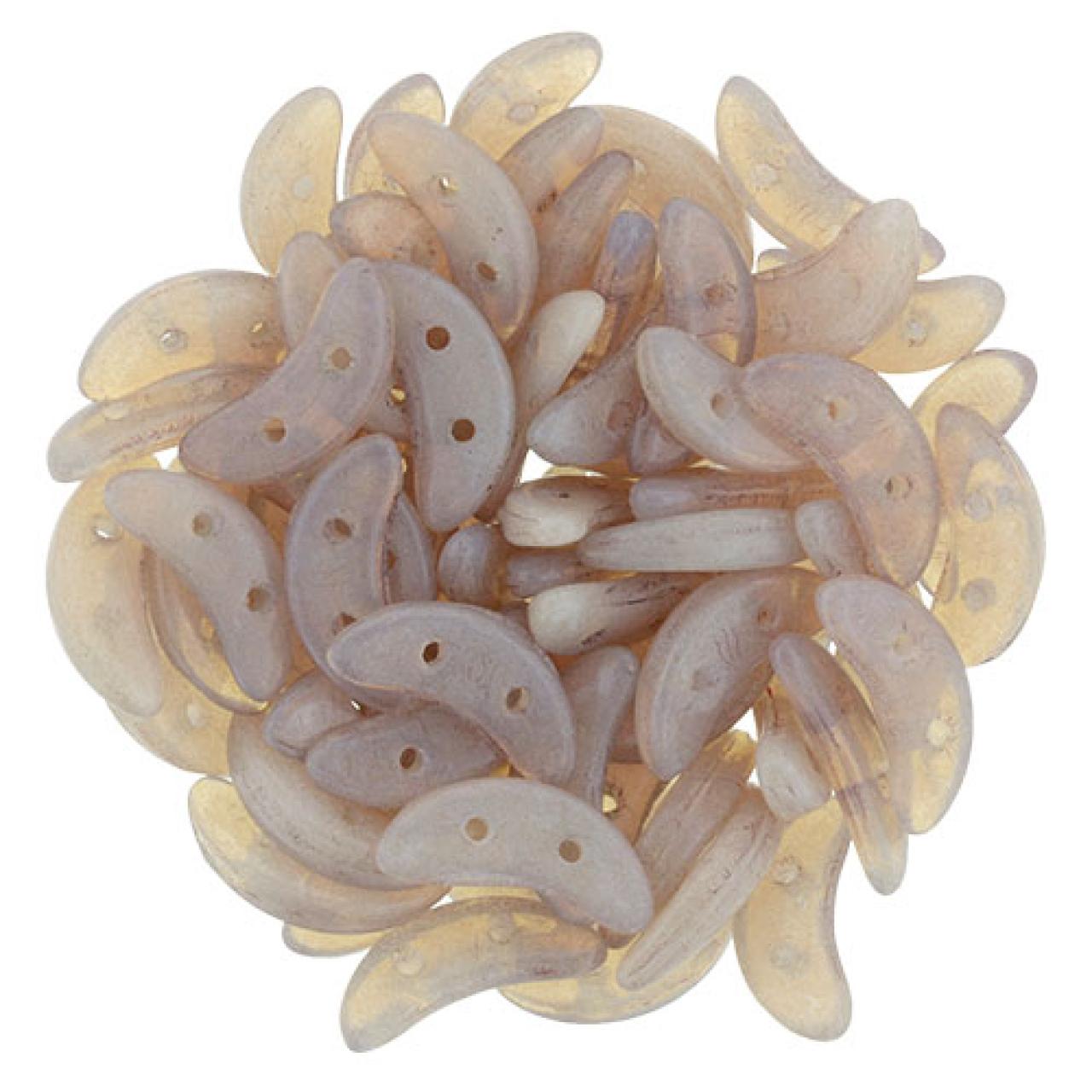 Margele CzechMates Crescent Light Brown S0006AL