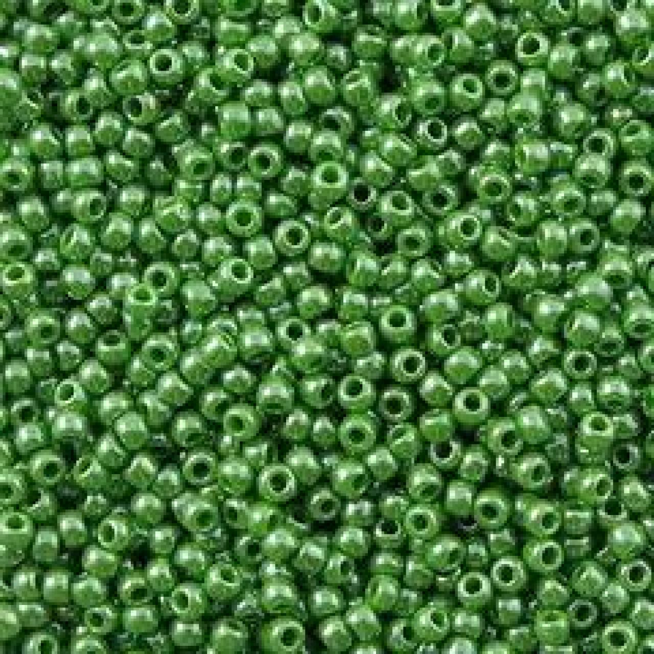 Margele Toho 11/0 0130  Opaque Lustered Mint Green