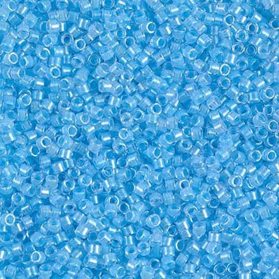 Delica 11/0 DB2039 Luminous Ocean Blue — Imaginea 1