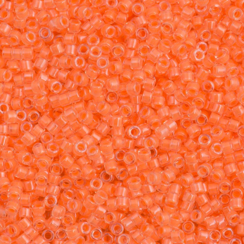 Delica 11/0 DB2033 Luminous Creamsicle — Imaginea 1