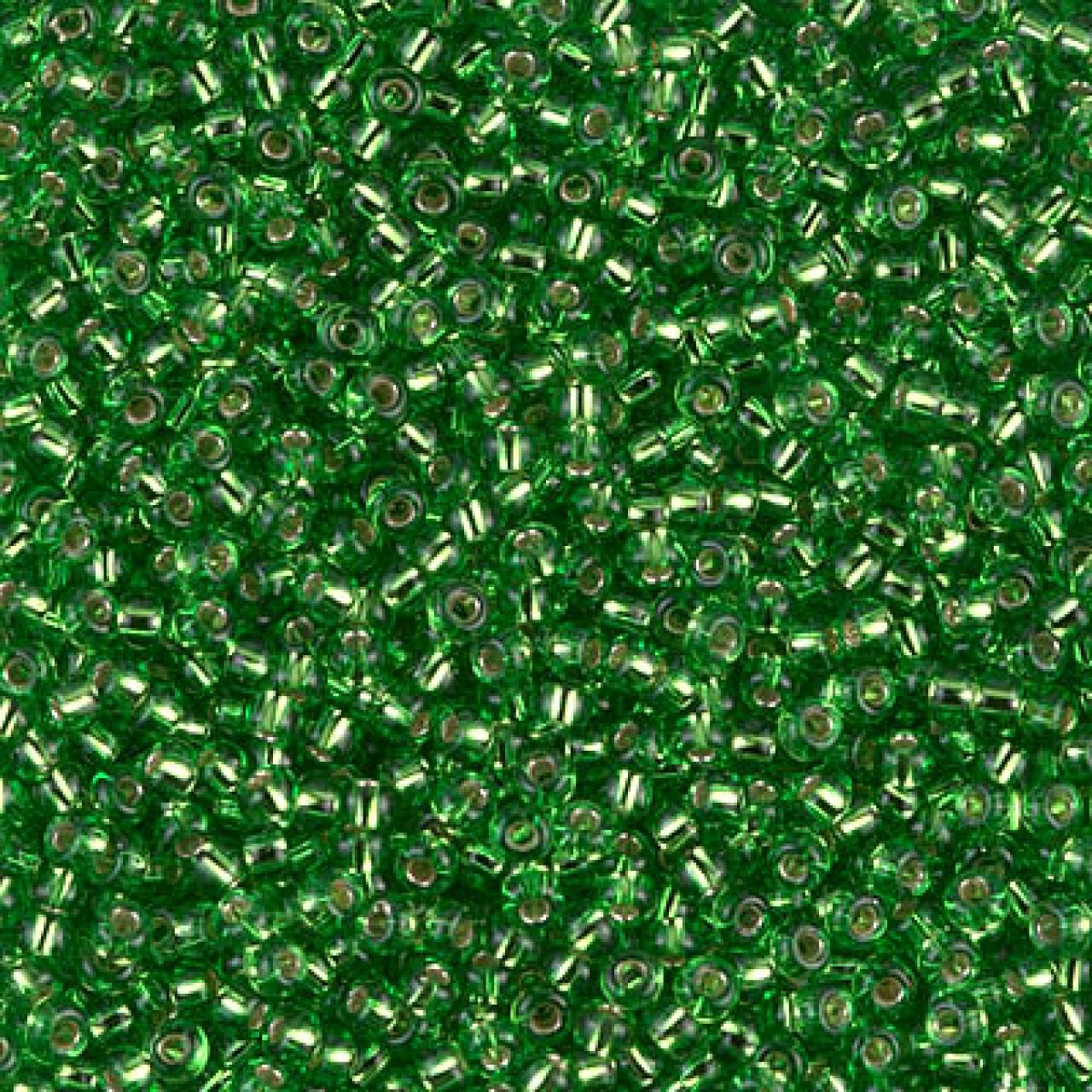 Margele de nisip Miyuki 8/0 0015 Transparent Lt Green