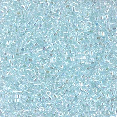 Delica 11/0 DB0083 Lined Lt Aqua AB — Imaginea 1