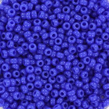 Margele de nisip Miyuki 11/0 Opaque Blue 0417 — Imaginea 1