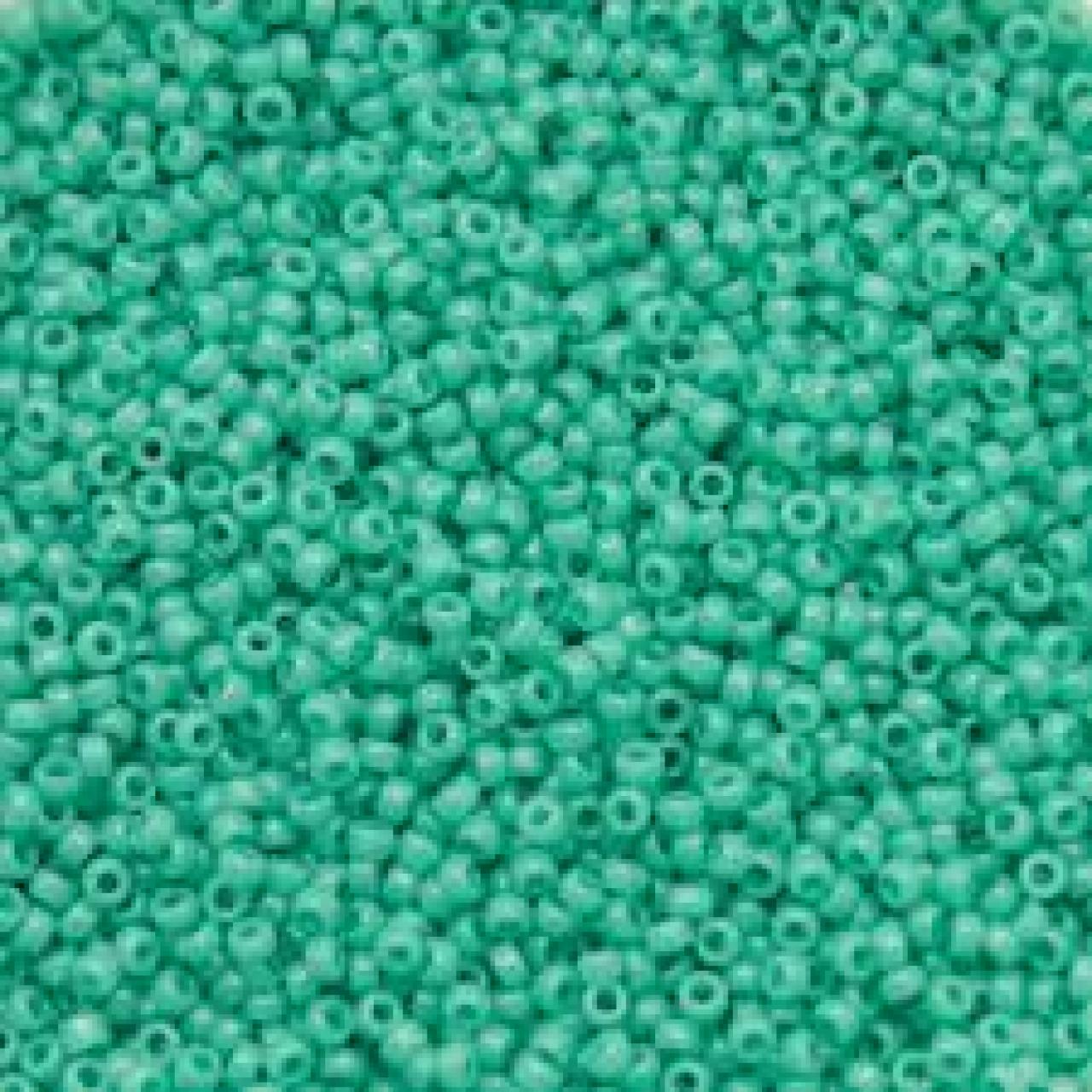 Margele de nisip Miyuki 11/0 0412 Turquoise Opaque Green