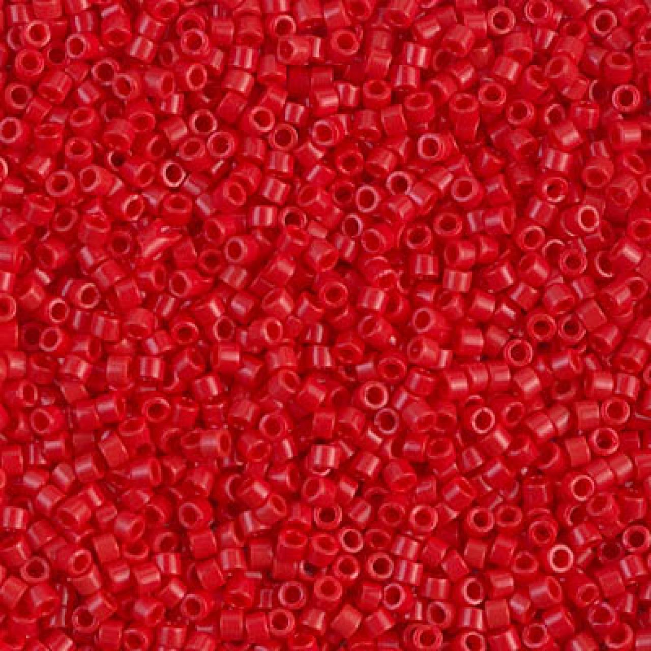 Delica 11/0 DB0723 Opaque Dark Cranberry