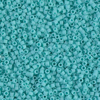 Delica 11/0 DB1586 Matted Opaquer Sea Opal — Imaginea 1