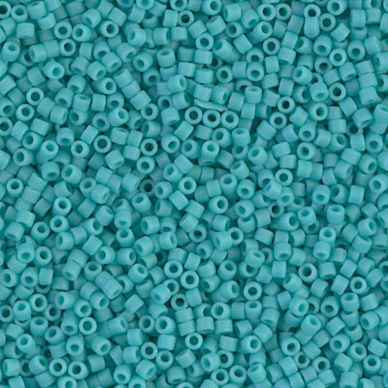 Delica 11/0 DB0759 Opaque Turquoise Matted