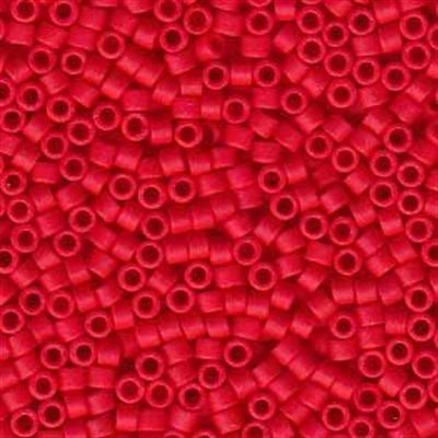 Delica 11/0 DB0753 Opaque Dark Red Matted — Imaginea 1