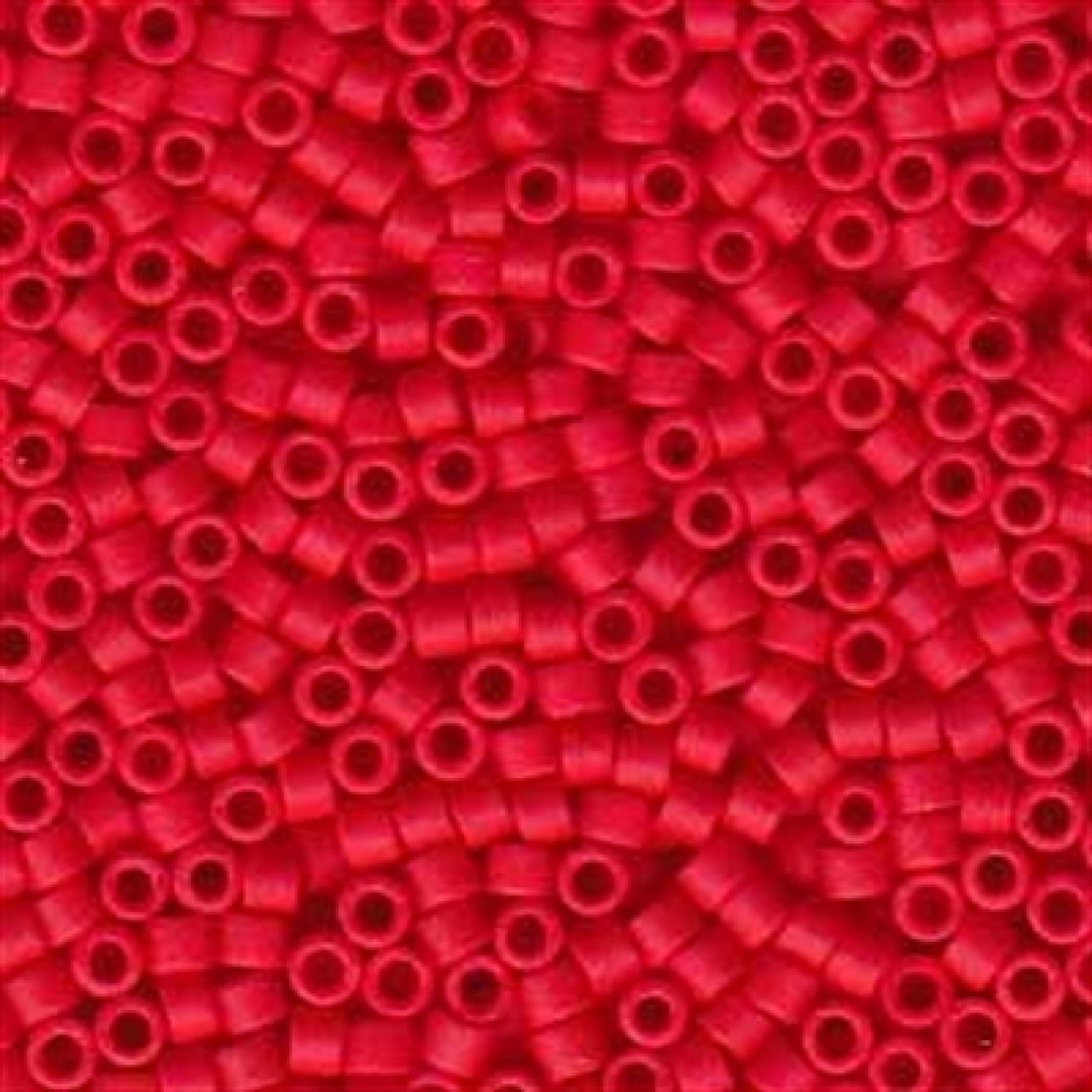 Delica 11/0 DB0753 Opaque Dark Red Matted