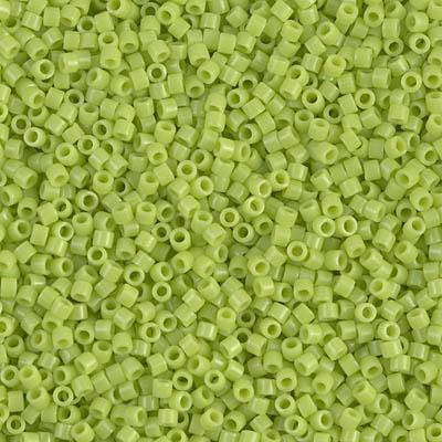 Delica 11/0 DB0733 Opaque Chartreuse — Imaginea 1