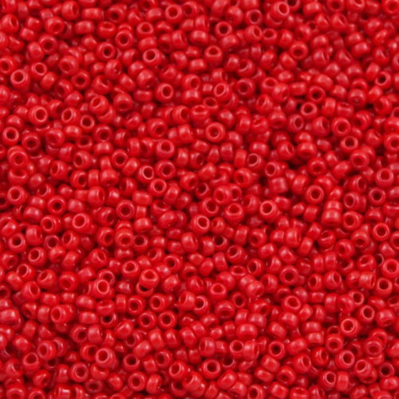 Margele de nisip Miyuki 11/0 Opaque Red 0407