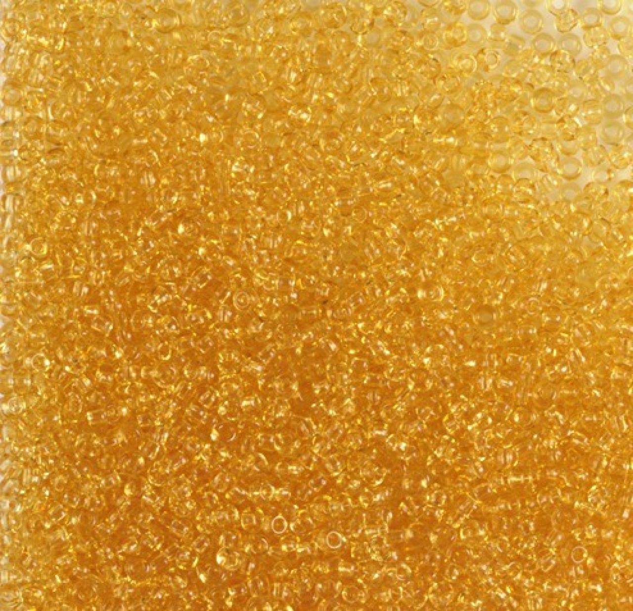 50gr Preciosa 11/0 19001/10020 Transp Lt Topaz