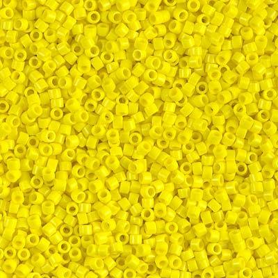 Delica 11/0 DB0721 Opaque Yellow — Imaginea 1