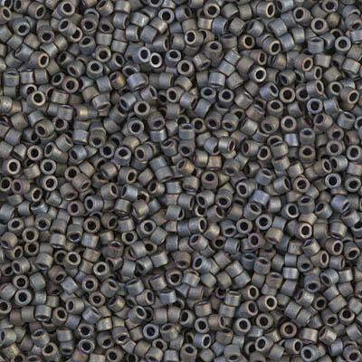 Delica 11/0 DB0307 Metallic Silver Grey Matted — Imaginea 1