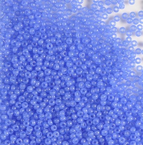 50gr Preciosa 11/0 19001/32010 Alabaster Blue — Imaginea 1