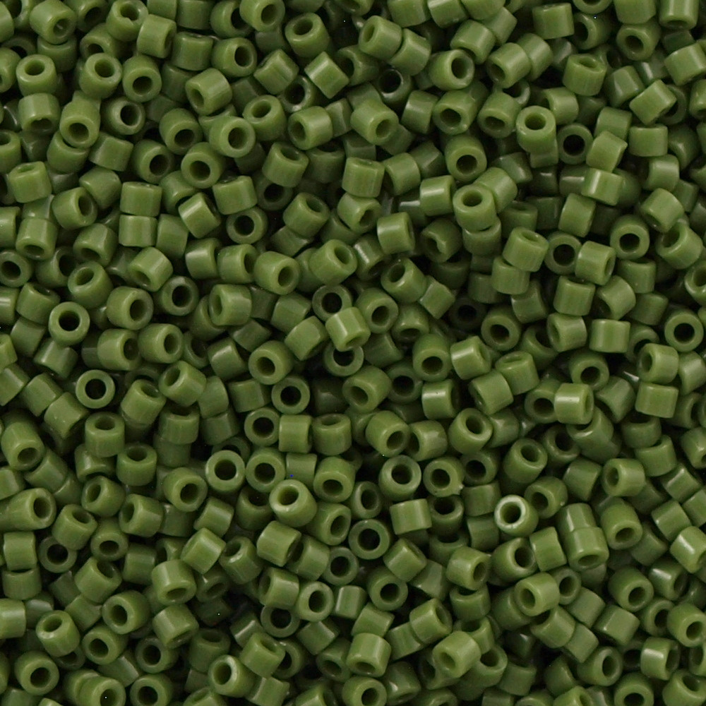 Delica 11/0 DB1135 Opaque Avocado