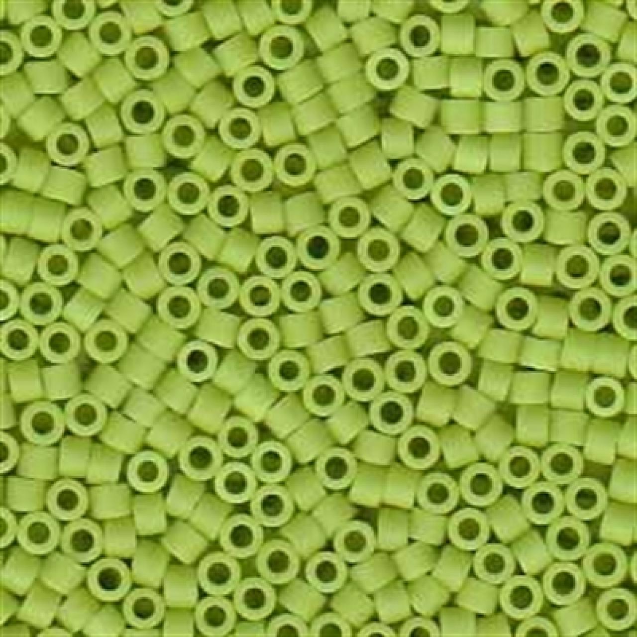 Delica 11/0 DB0763 Opaque Chartreuse Matted