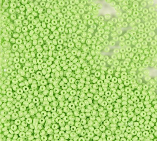 50gr Preciosa 10/0 19001/53410 Op Lime — Imaginea 1