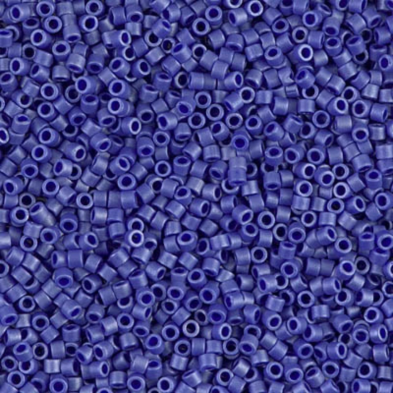 Delica 11/0 DB0361 Metallic Sapphire Matted