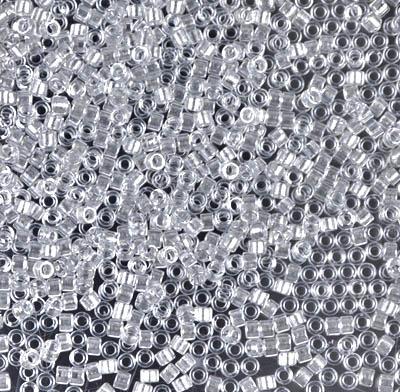 Delica 11/0 DB0271 Galvanized Crystal — Imaginea 1