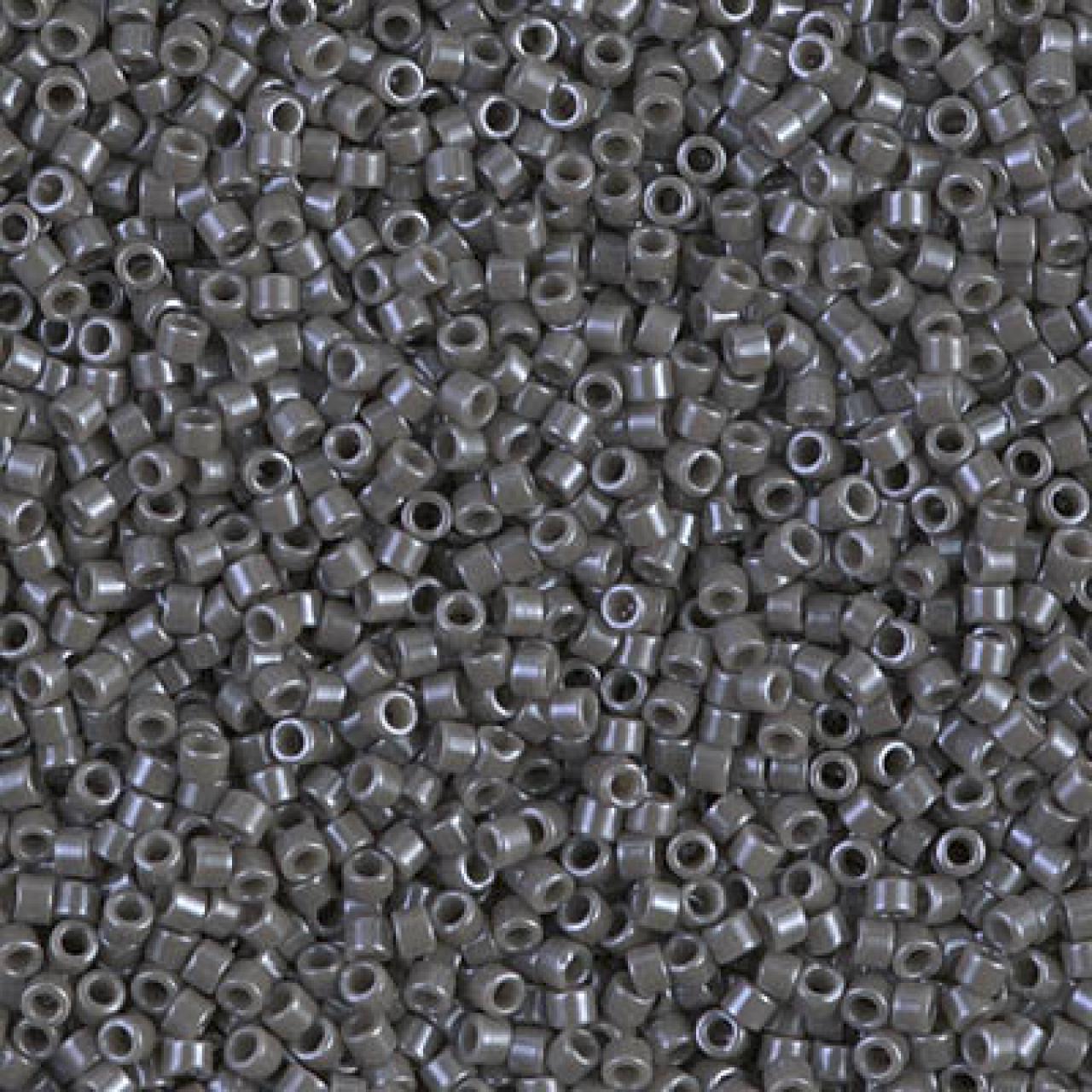 Delica 11/0  DB0268 Opaque Smoke Luster