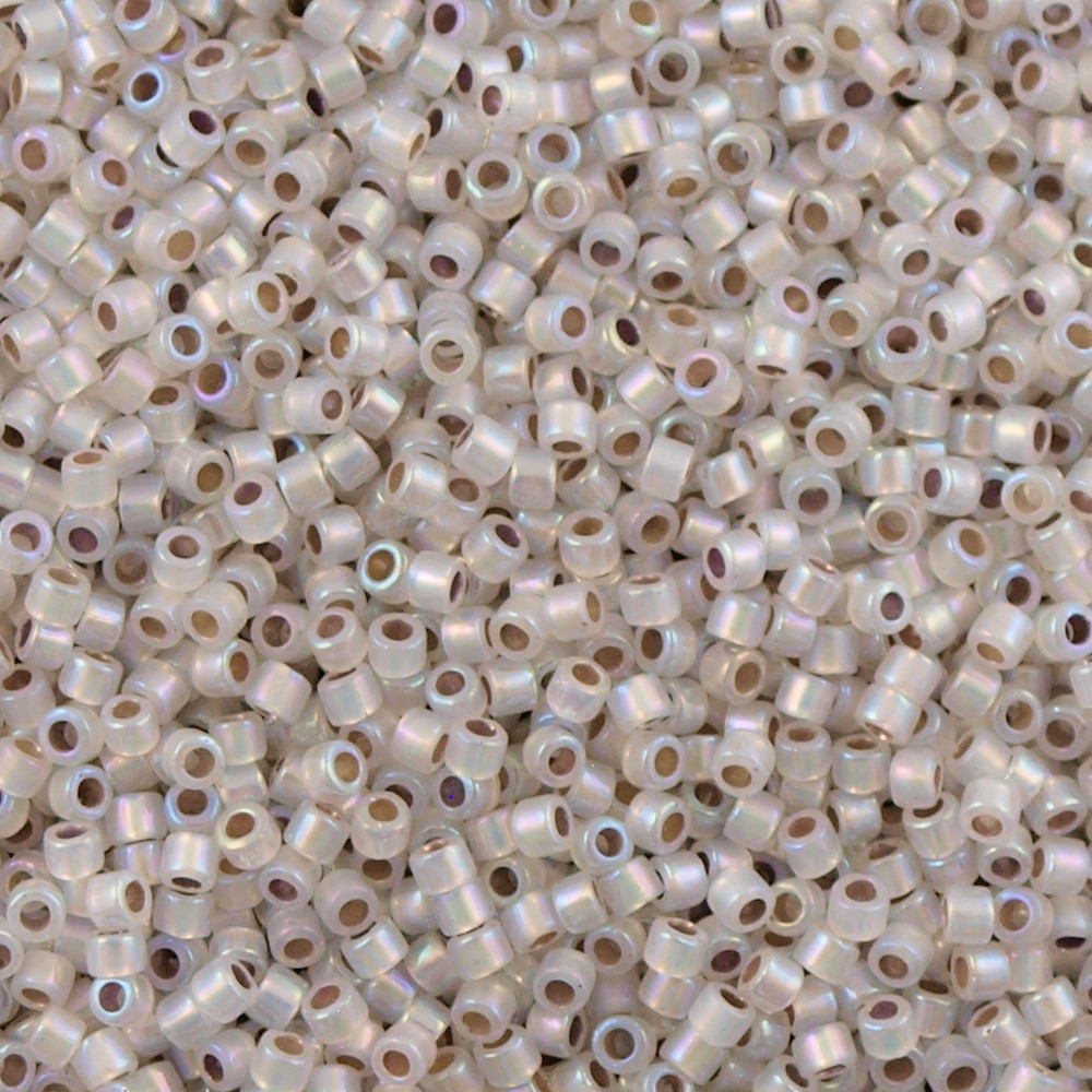 Delica 11/0 DB0223 Opal Silver Lined Rainbow