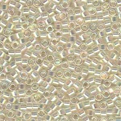 Delica 11/0 DB0109 Cream Crystal AB — Imaginea 1