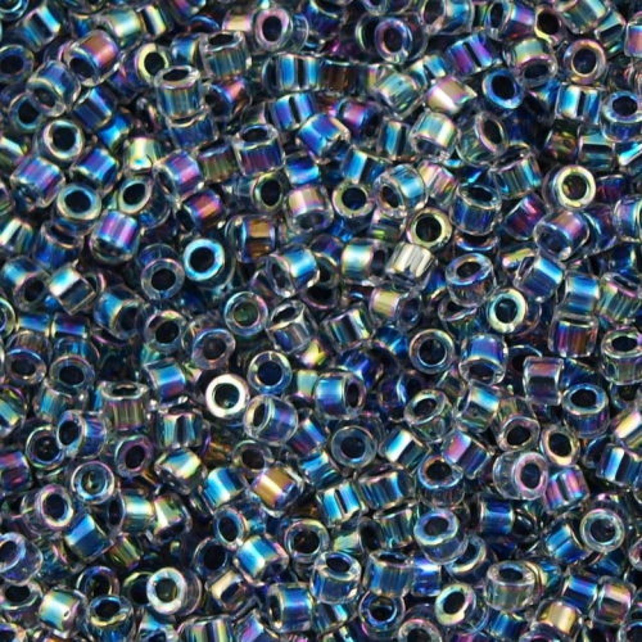 Delica 11/0 DB0086 Lined Dk. Blue Ab